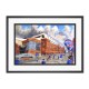 Ibrox Stadium 'Going to the Match Fine Art Print - Rangers Football Club